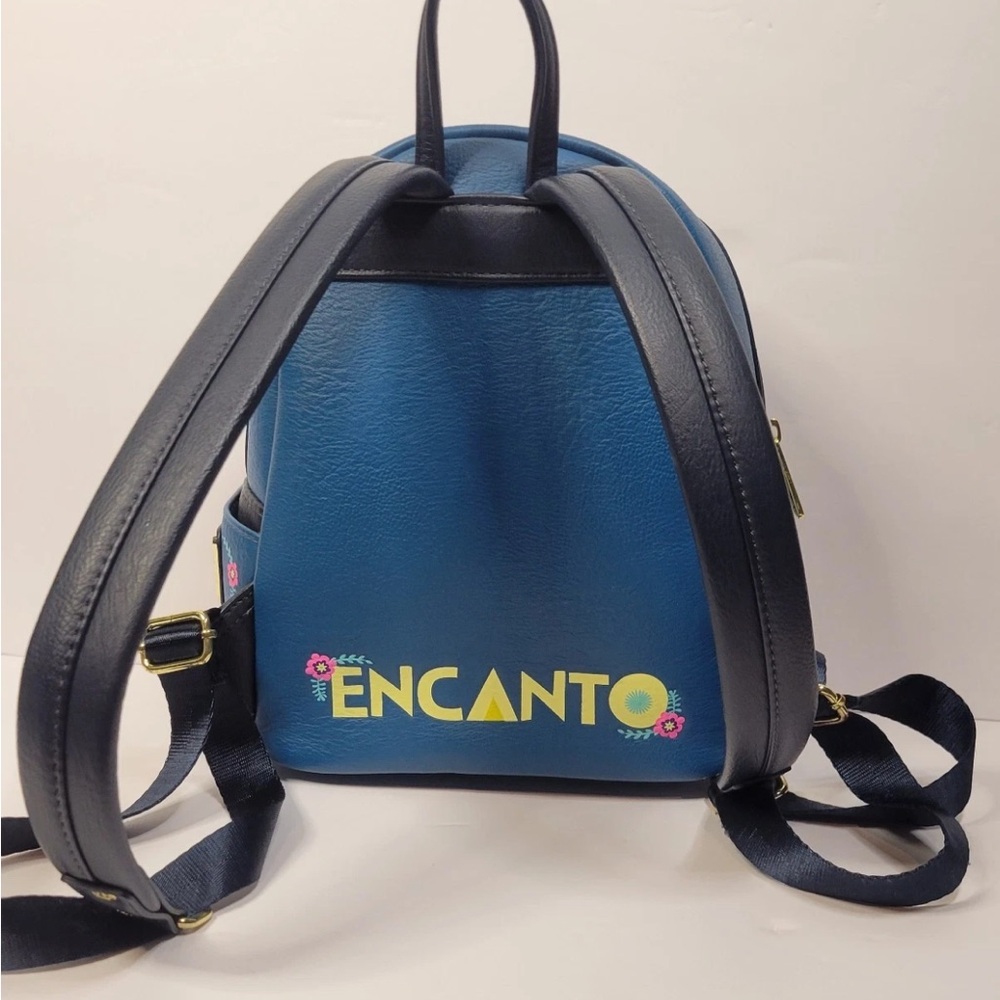 Loungefly Encanto Colorful Cartoon Backpack like new new without tags - Picture 5 of 6